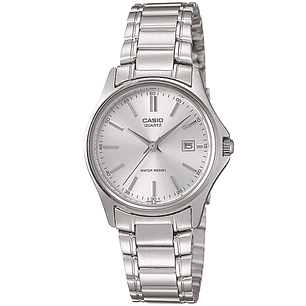 Reloj Casio Vintage Análogo Plateado LTP-1183A-7A