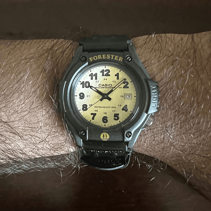 Reloj Casio Vintage Forester Velcro FT-500WC-3BV 2