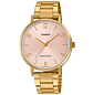 Reloj Casio Vintage Mujer Dorado Rosado LTP-VT01G-4B  - Miniatura 1