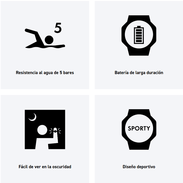 Reloj Casio Vintage Digital Pantalla Negativa W-219HC-3B 4