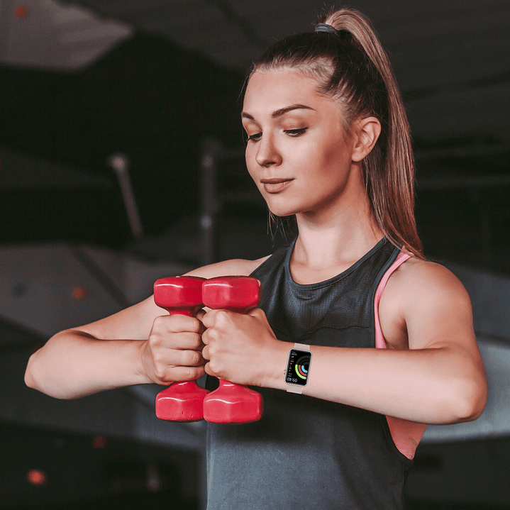 Smartwatch XBits X-HT5PRO-R Mujer Rosado 4