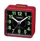 Reloj Despertador Vintage Análogo Rojo TQ-140-4 - Miniatura 1