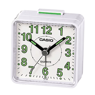  Reloj Despertador Vintage Análogo Blanco TQ-140-7