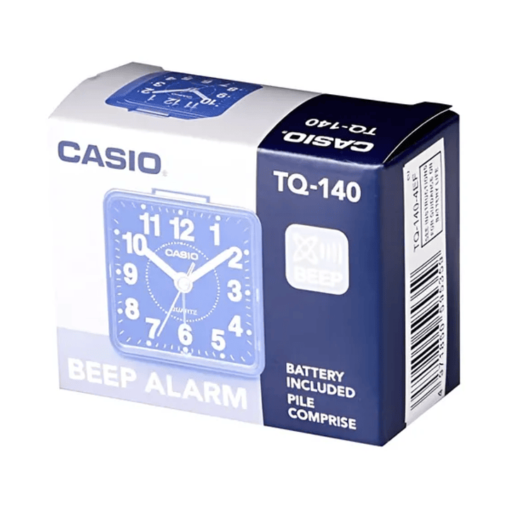  Reloj Despertador Vintage Análogo Blanco TQ-140-7 2