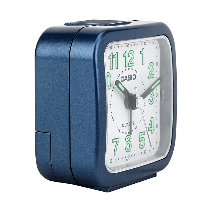   Reloj de Mesa Despertador Análogo Azul TQ-141-2 2
