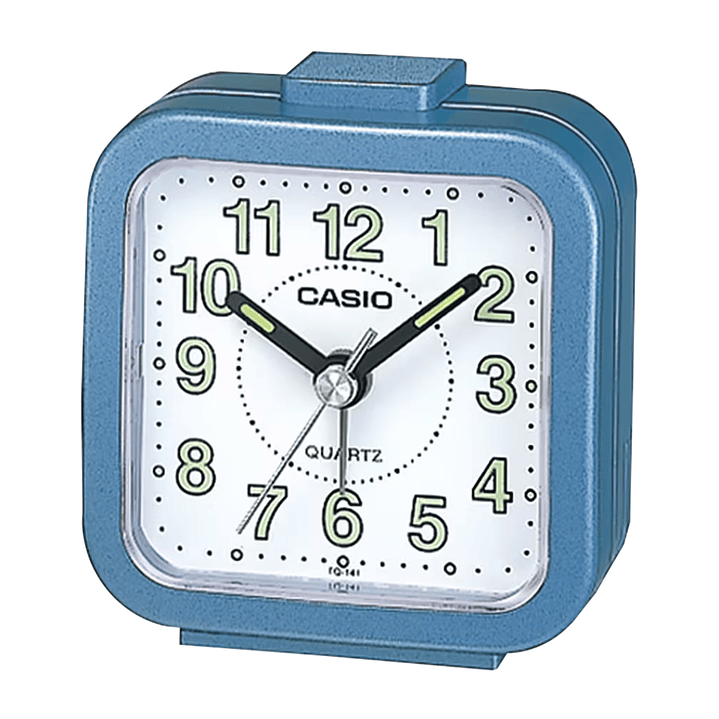   Reloj de Mesa Despertador Análogo Azul TQ-141-2 1