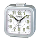  Reloj de Mesa Despertador Análogo Gris TQ-141-8 - Miniatura 1