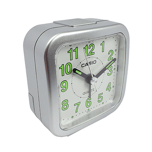  Reloj de Mesa Despertador Análogo Gris TQ-141-8