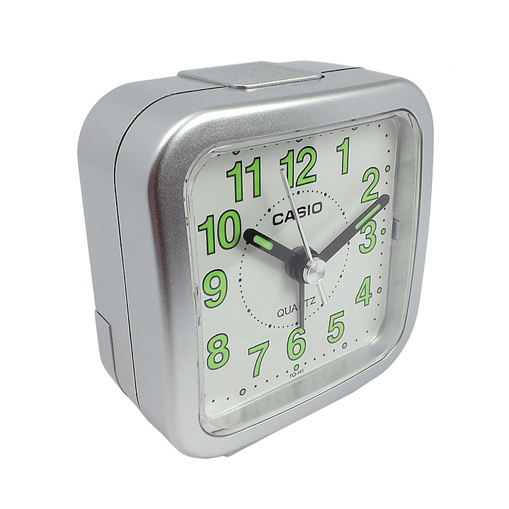  Reloj de Mesa Despertador Análogo Gris TQ-141-8 2
