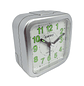  Reloj de Mesa Despertador Análogo Gris TQ-141-8 - Miniatura 2