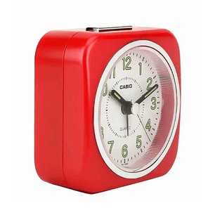 Reloj Despertador Casio Vintage Análogo Rojo TQ-143S-4