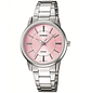 Reloj Casio Análogo Plateado Rosado LTP-1303D-4A - Miniatura 1