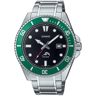 Reloj Casio Submariner Marlin Duro Buceo MDV-106DD-1A3V 