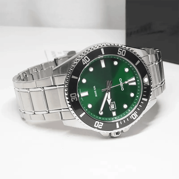 Reloj Casio Submariner Marlin Duro Buceo MDV-106DD-1A3V  4