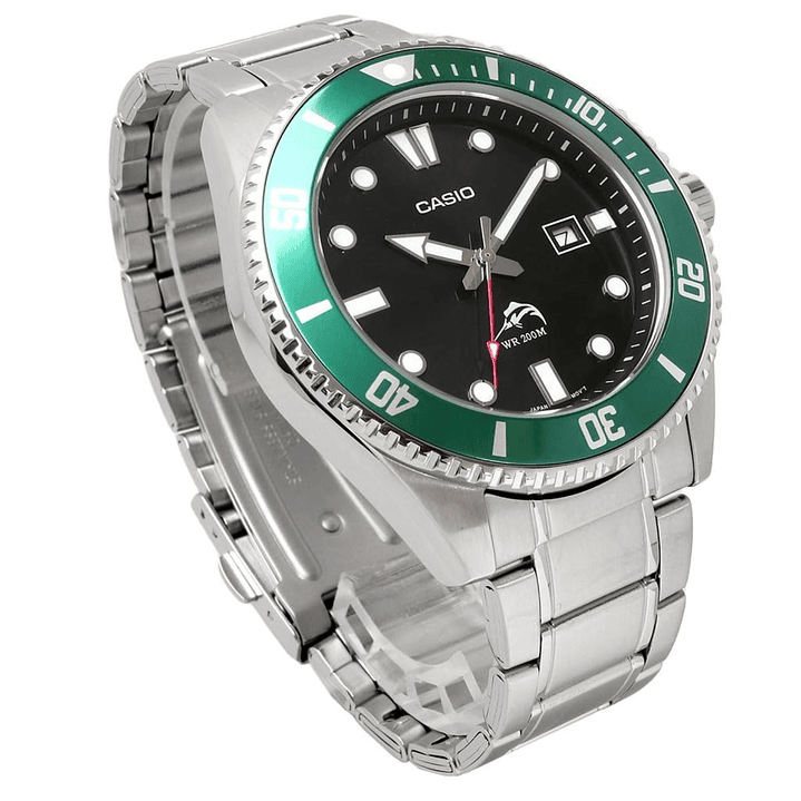 Reloj Casio Submariner Marlin Duro Buceo MDV-106DD-1A3V  2