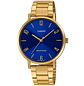 Reloj Casio Vintage Análogo Mujer Dorado Azul LTP-VT01G-2B - Miniatura 1