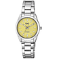 Reloj Q&Q Análogo Plateado Amarillo Q82A-004PY - Miniatura 1