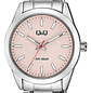 Reloj Q&Q Análogo Plateado Rosado Q82A-005PY - Miniatura 2