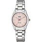 Reloj Q&Q Análogo Plateado Rosado Q82A-005PY - Miniatura 1