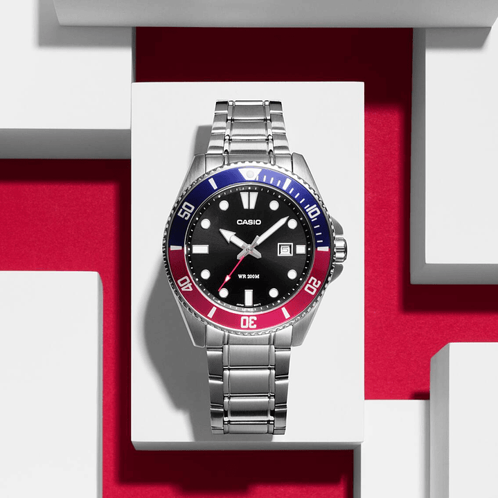 Reloj Casio Submariner Marlin Duro MDV-107D-1A3 3