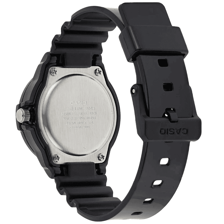 Reloj Casio Mujer Resina Negro Azul LRW-200H-2E 3