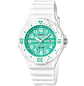 Reloj Casio Mujer Resina Blanco Verde LRW-200H-3C - Miniatura 1