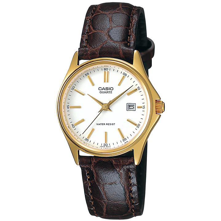 Reloj Casio Vintage Análogo Correa Cuero LTP-1183Q-7A 1