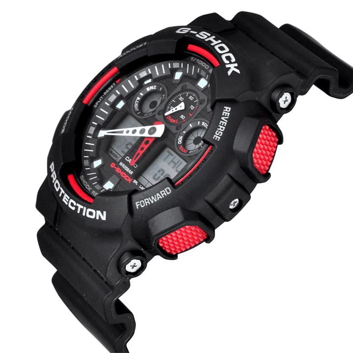Reloj Casio G-Shock Resina Negro GA-100-1A4 4
