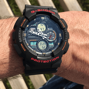 Reloj Casio G-Shock Resina Negro GA-140-1A4