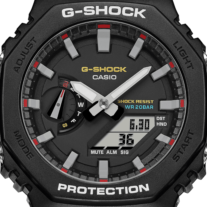 Reloj Casio G-Shock OAK Carbon Core GA-2100RL-1A 3
