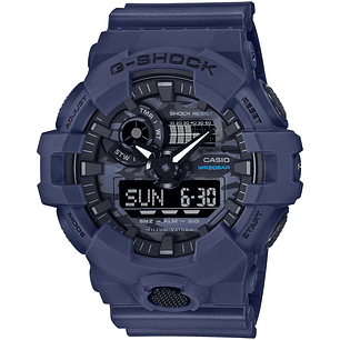 Reloj Casio G-Shock Análogo y Digital Azul GA-700CA-2A