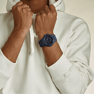 Reloj Casio G-Shock Análogo y Digital Azul GA-700CA-2A