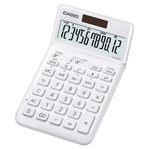 Casio Calculadora Minimalista de Escritorio JW-200SC-WE