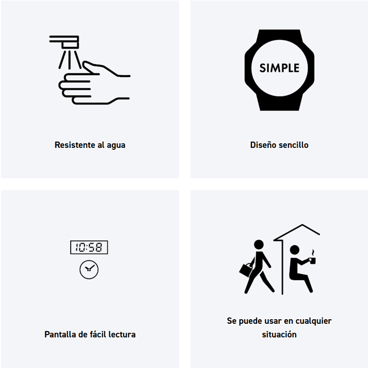 Reloj Casio Análogo Mujer Plateado Azul LTP-VT02D-2A 4