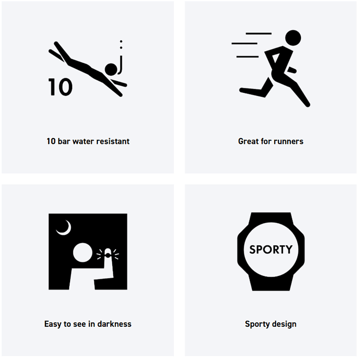 Reloj Casio Mujer Runner Blanco Rosé LWS-1200H-7A2 3