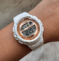 Reloj Casio Mujer Runner Blanco Rosé LWS-1200H-7A2 - Miniatura 2