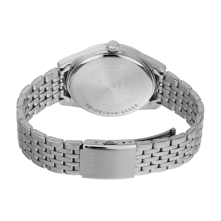 Reloj Casio Hombre Acero Análogo Calendario MTP-E340D-7AV 6