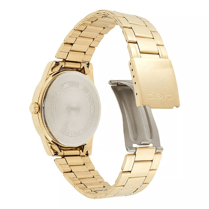 Reloj Casio Análogo Hombre Dorado MTP-V001G-9B 3