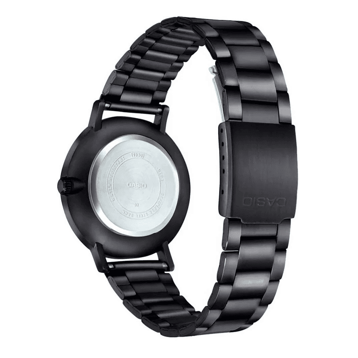 Reloj Casio Análogo Hombre Minimalista Negro MTP-VT01B-7B 4