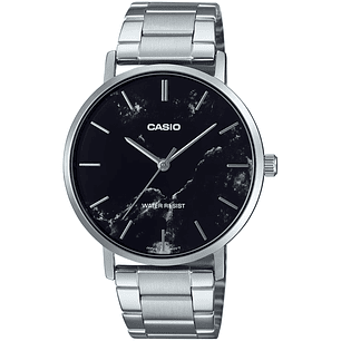 Reloj Casio Análogo Hombre Esfera Estilo Mármol MTP-VT01DM-1A