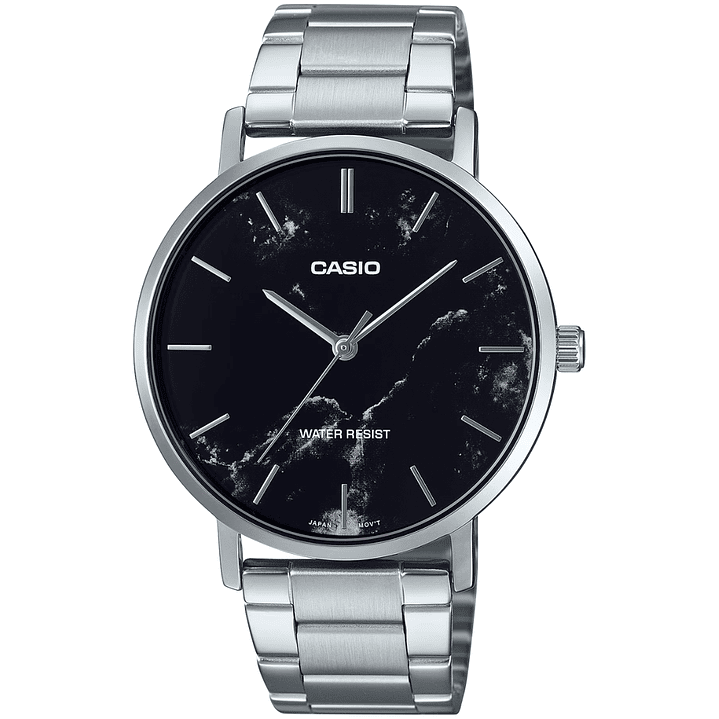Reloj Casio Análogo Hombre Esfera Estilo Mármol MTP-VT01DM-1A 1