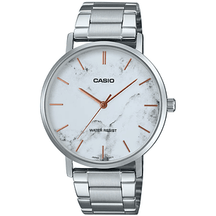 Reloj Casio Análogo Hombre Esfera Estilo Mármol MTP-VT01DM-7A