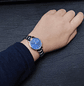 Reloj Q&Q Mujer Análogo Plateado Azul C65A-007PY - Miniatura 2