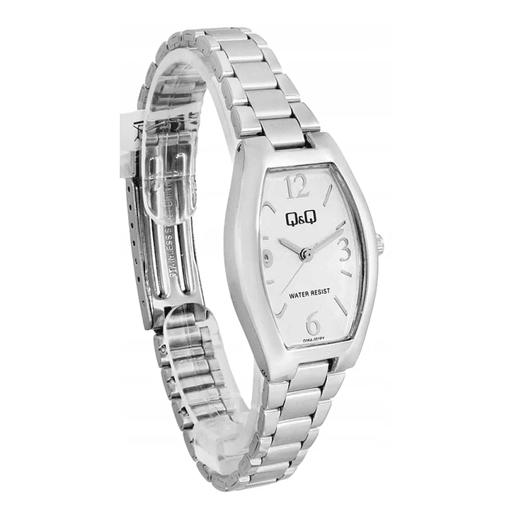 Reloj Q&Q Mini Mujer Análogo Plateado Q06A-001PY 3