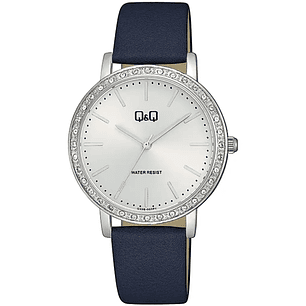 Reloj Q&Q Mujer Cuero Brillos Q33B-007PY