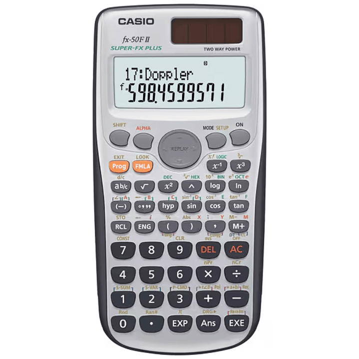 Casio Calculadoras Programables FX-50F II 1
