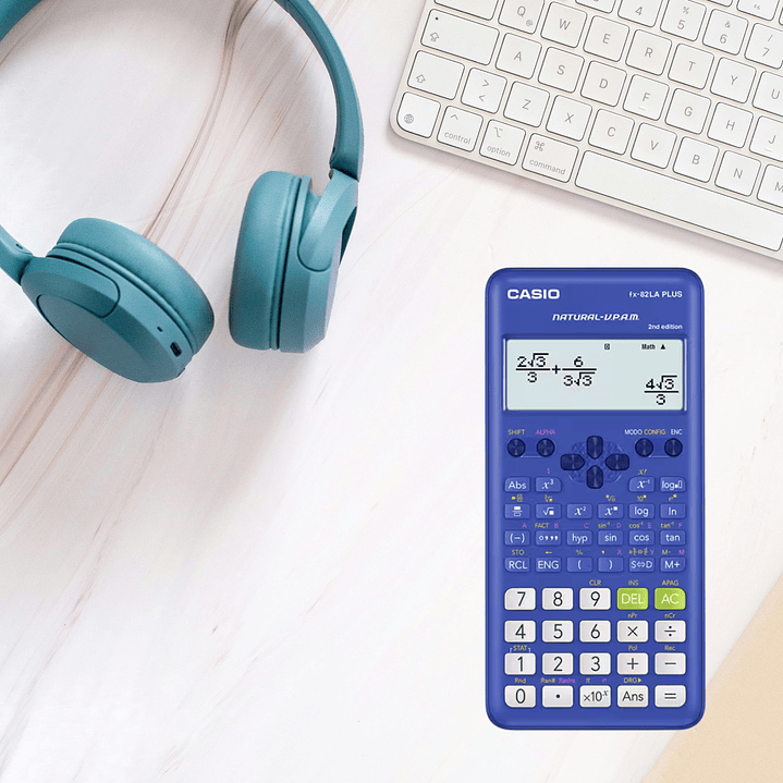 Casio Calculadora Científica FX-82LAPLUS2-BU 2
