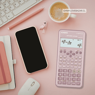 Casio Calculadora Científica Rosada FX-82ESPLUS2PK