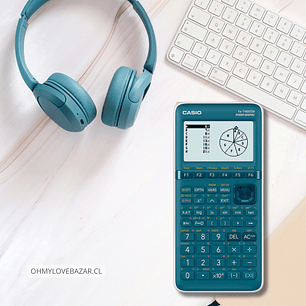 Casio Calculadora Gráfica Multifunción Turquesa FX-7400GIII