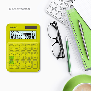 Casio Calculadora Amarillo Grande MS-20UC-YG